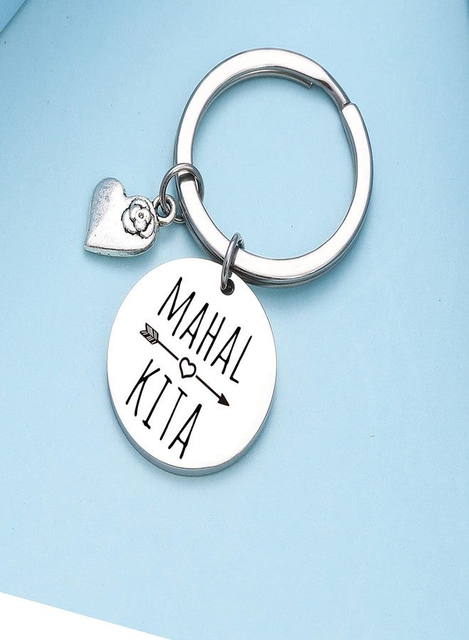 NOTHERS RSZOTW Mahal Kita Keychain - Valentine's Day & Filipino Gift for Husband, Wife, Girlfriend, Boyfriend Filipino Keychain Philippines Gift - Image 4