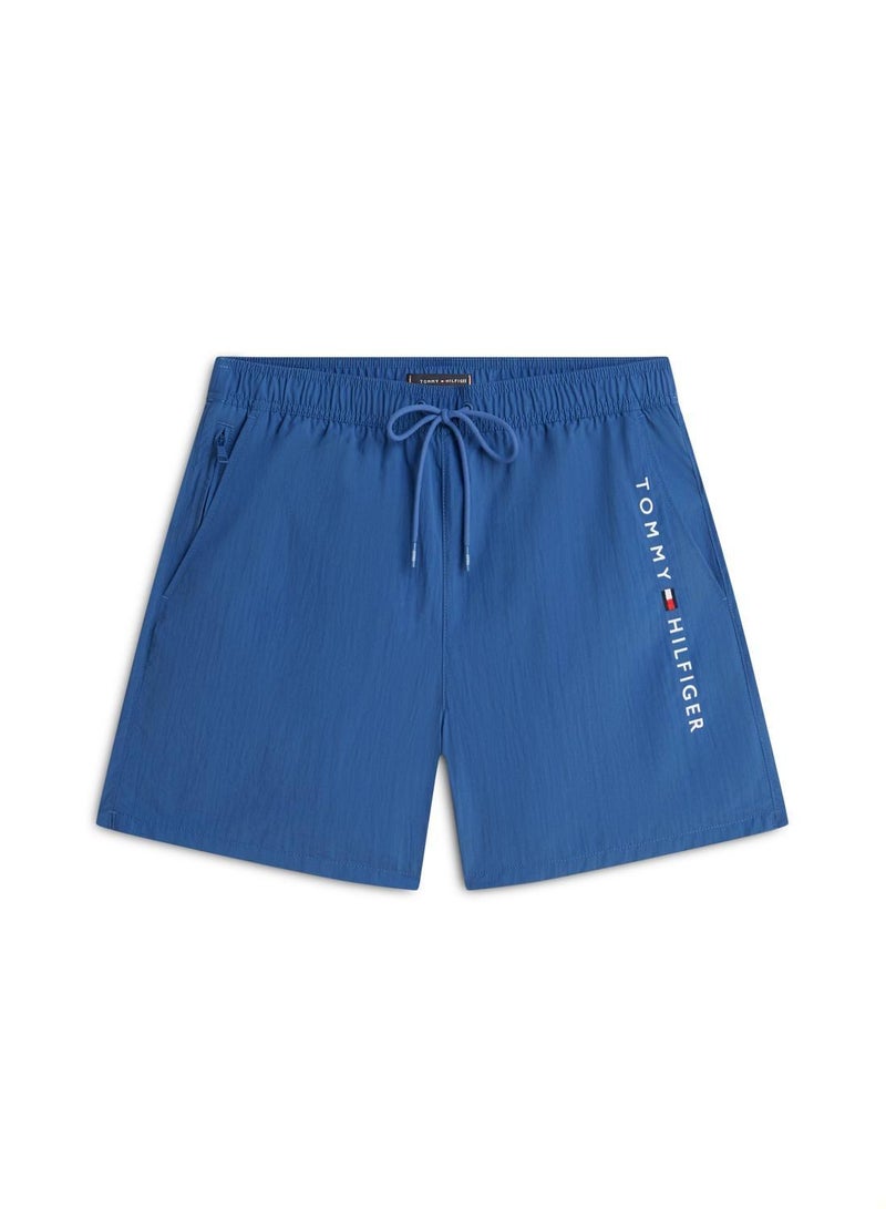 TOMMY HILFIGER Original Logo Mid Length Swim Shorts - Image 5