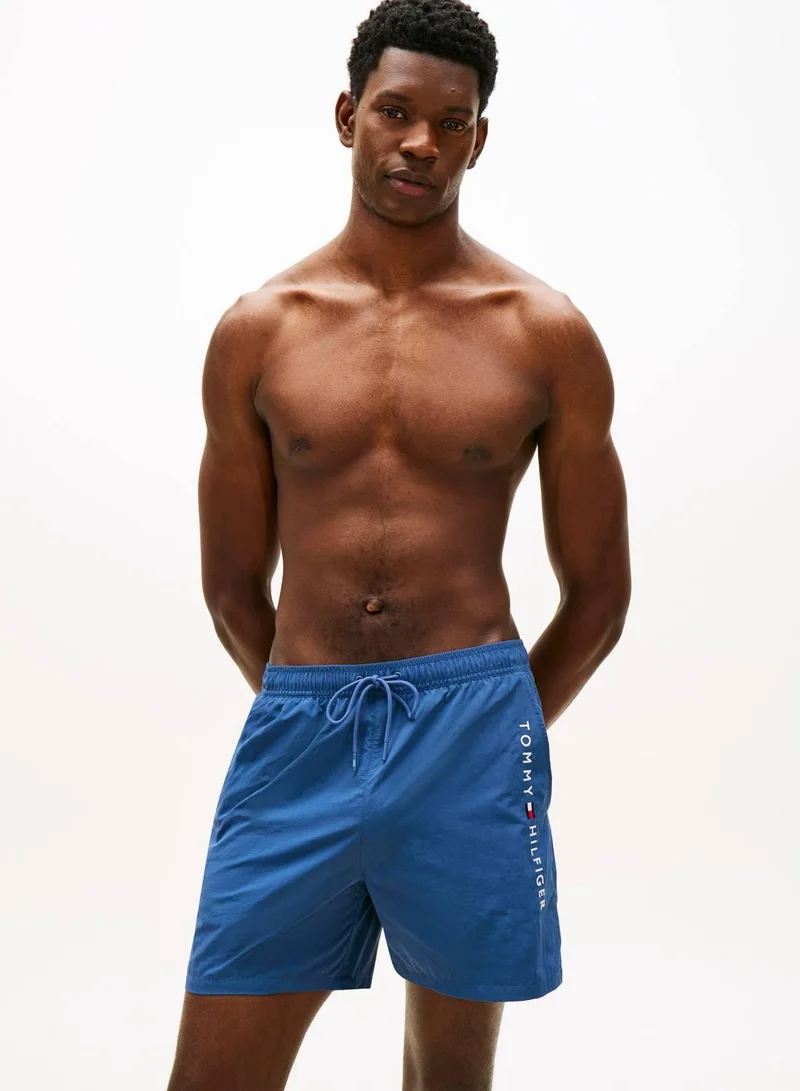 Original Logo Mid Length Swim Shorts