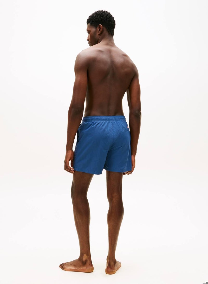 TOMMY HILFIGER Original Logo Mid Length Swim Shorts - Image 3