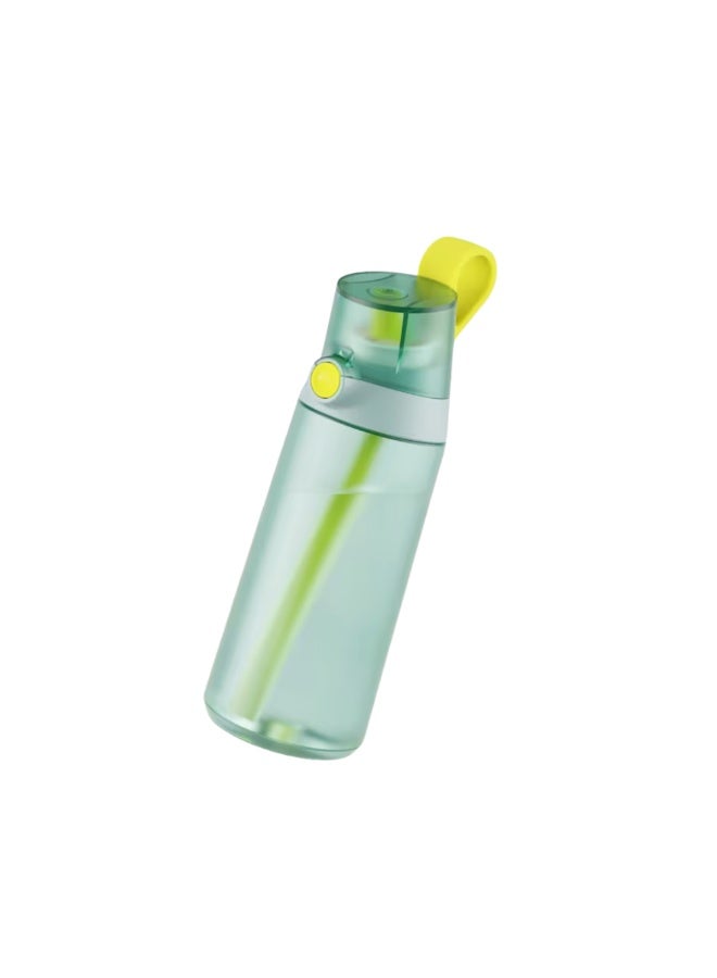 Air Up Click Water Bottle 600ML Air Drinking Water Bottle ,Suitable for Outdoor Sport - Green / Bright Yellow - Image 1