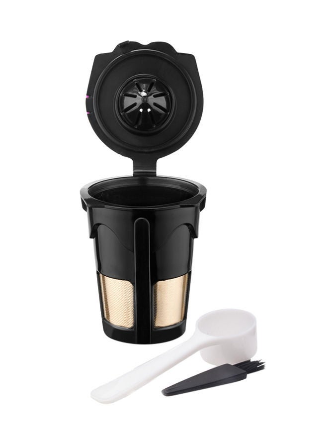 NIBEMINENT Reusable Coffee Capsule Filter Black/Gold 7.50x5.50x7.00centimeter  - Image 1