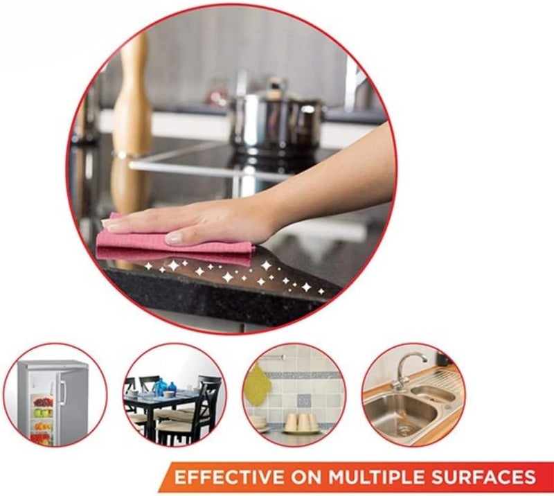 Gala Sponge Wipe for Kitchen 5 Pcs Pack (Multipurpose) (148995) - Image 3