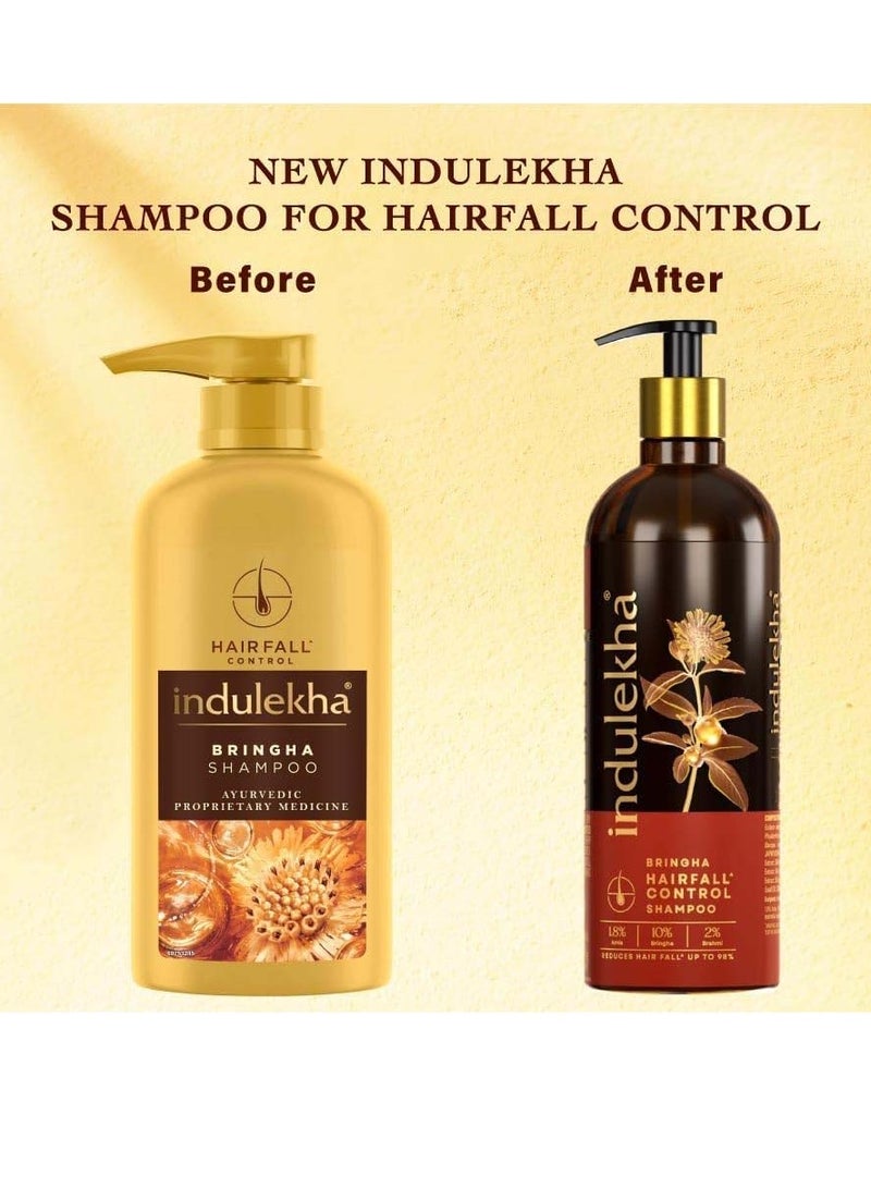 INDULEKHA Bringha Anti Hair Fall Shampoo,180ml - Image 2