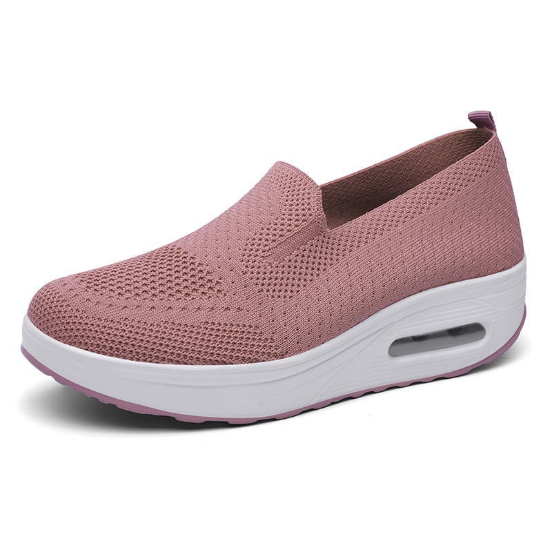 Casual Shoes Women'S Shoes New Japanese Style Slip-On Platform Air Cushion Shoes 2023 Fashion Dance Shoes Soft Sole Comfortable Women'S Shoes - Image 4