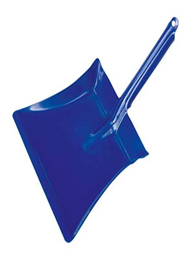 Redecker Children’s Play Dustpan, Durable Metal with Powder-Coated Finish, Blue