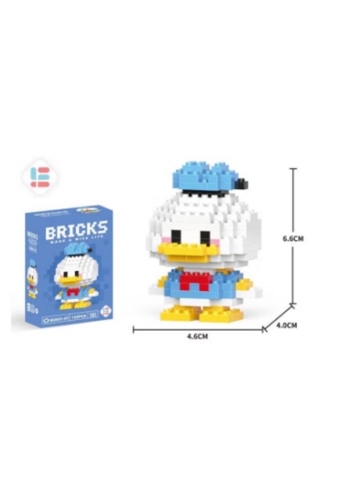 Bricks Micro-particle building blocks, children's toys, puzzles, assembling cartoon series, nano blocks - Image 3