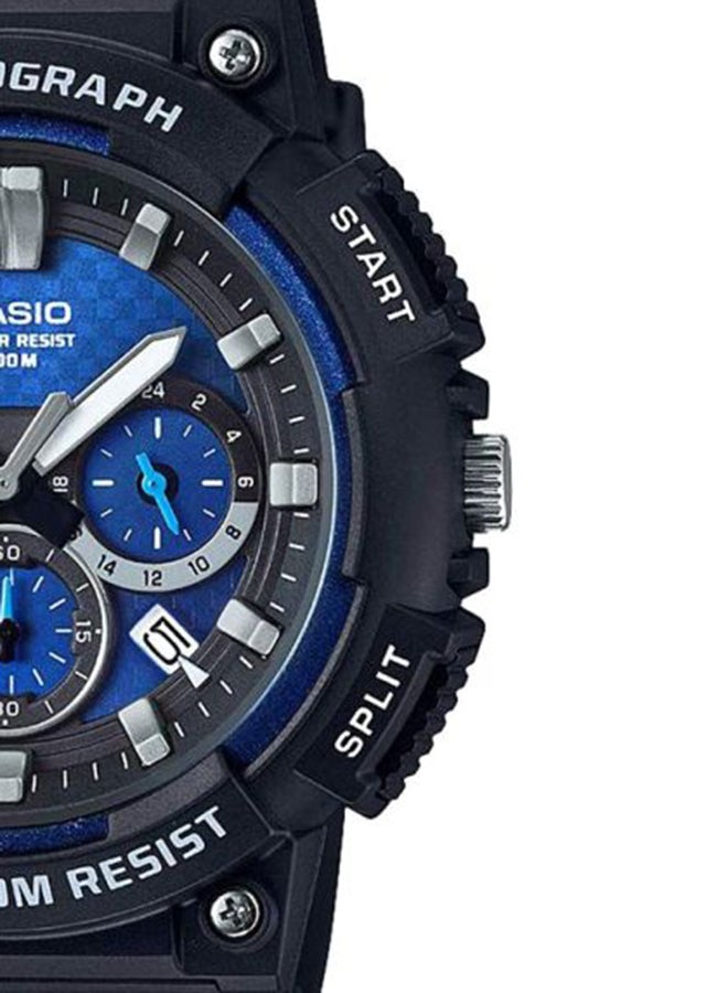 CASIO Men Youth Series Chronograph Watch MCW-200H-2AVDF - 56 mm - Black - Image 5