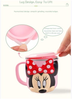 Generic 1pc 3D Cartoon Character Kids Drink Water Cup Stainless Steel 280ml ( Belle )  - Image 3