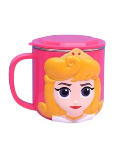 Generic 1pc 3D Cartoon Character Kids Drink Water Cup Stainless Steel 280ml ( Belle )  - Image 1