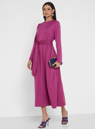 modanisa long sleeve dress Modanisa MODANISA MODEST DRESS REFKA - Maxi dress - white