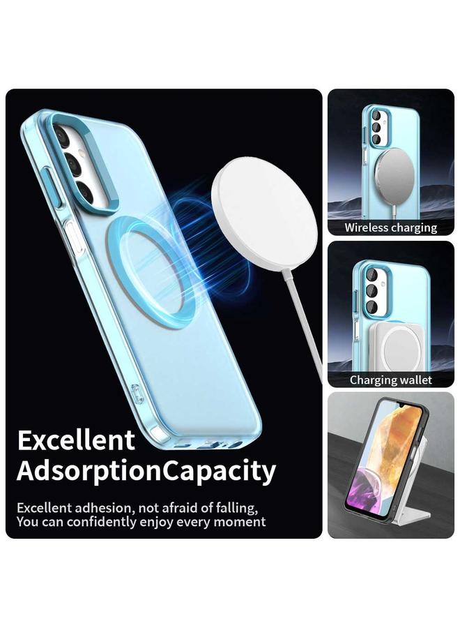 اس-توب جراب لهاتف Samsung Galaxy M14 5G Candy Magsafe PC Hybrid TPU - Image 3