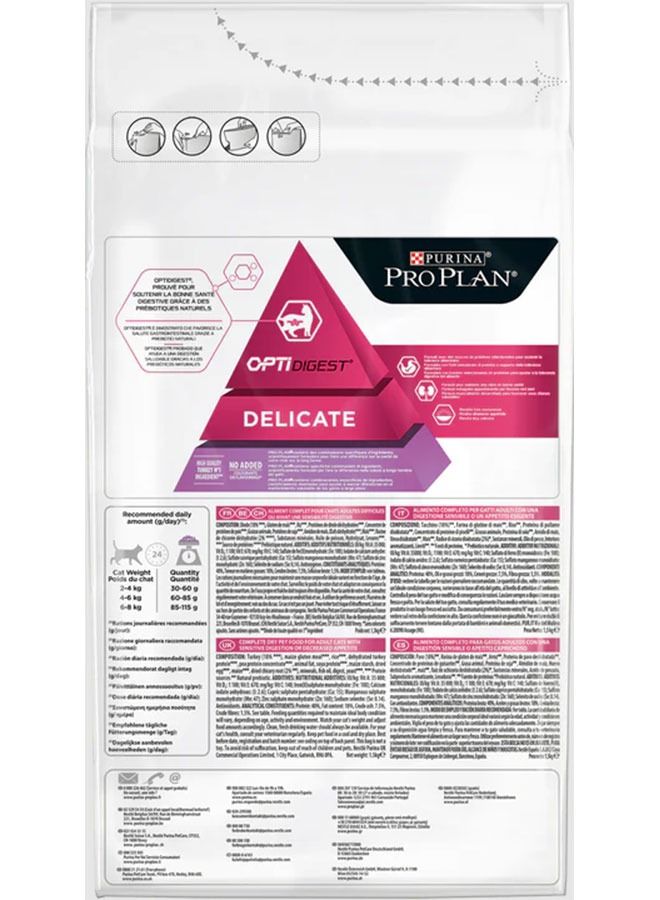 Purina- invalid brand name PRO PLAN DELICATE Turkey 1.5kg - Image 2
