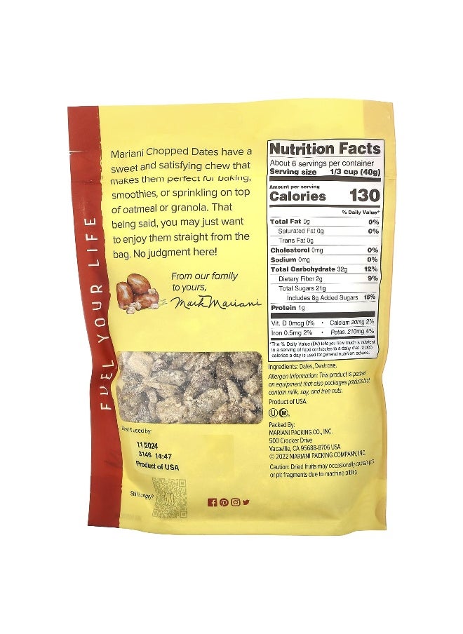 Mariani Dried Fruit Mariani Dried Fruit, Chopped Dates, 8 oz (227 g)  - Image 2