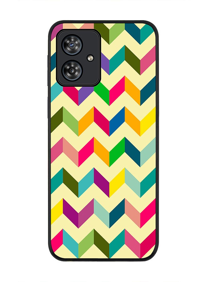 Stylizedd Rugged Black edge case for Motorola Moto G54 / Motorola Moto G54 Power / Motorola Moto G64 5G, Slim fit Flexible Anti Drop Thin Cover - Happy Chevy - Image 1