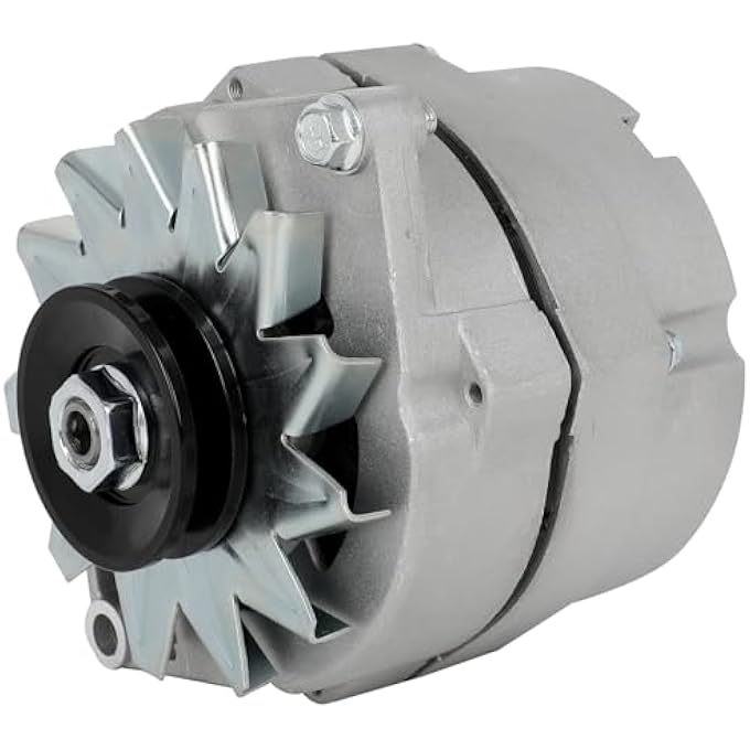 ASTOU One-Wire System NEW Alternator 12V 105 Amp 7127-SE105 ADR0335 400-12340 20-102-7 Replacement For Chevy 10SI Self-exciting SBC BBC GM ADR0151 - Image 1