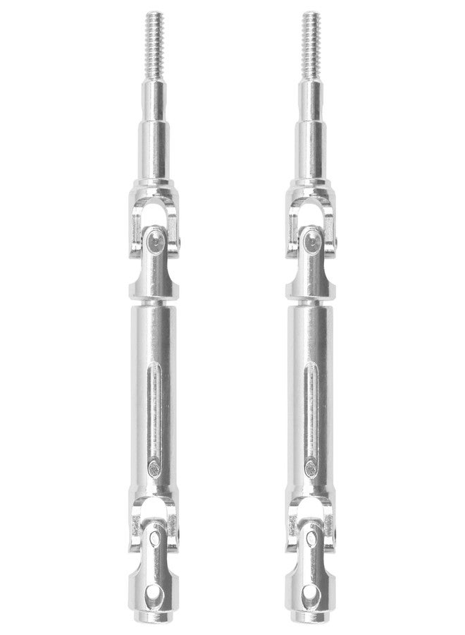Vgoohobby 2Pcs Vgoohobby Steel Drive Shaft CVD Driveshaft #14410B Compatible with MJX Hyper Go 14210 14209 1/14 RC Car Upgrade Parts (Silver) - Image 2