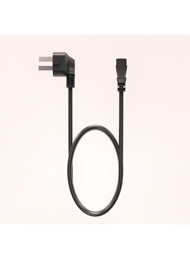 Lvxiao National Standard Three-g Power Cord With Y-shaped Plug For Computer Host, Monitor, Rice Cooker, Desktop Printer, Host Case, Projector - Three-core Universal Power Cable