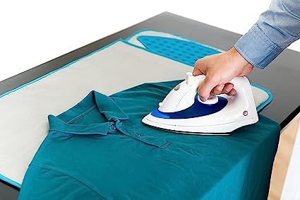 Amfs Store Haet Resistance Silicone Iron Mat HeatResistant Rest Pad Flexible Waterproof Insulation Mat Ironing Board 26 15 cm Multi Color Pack of 2 IM 2 2 - Image 5