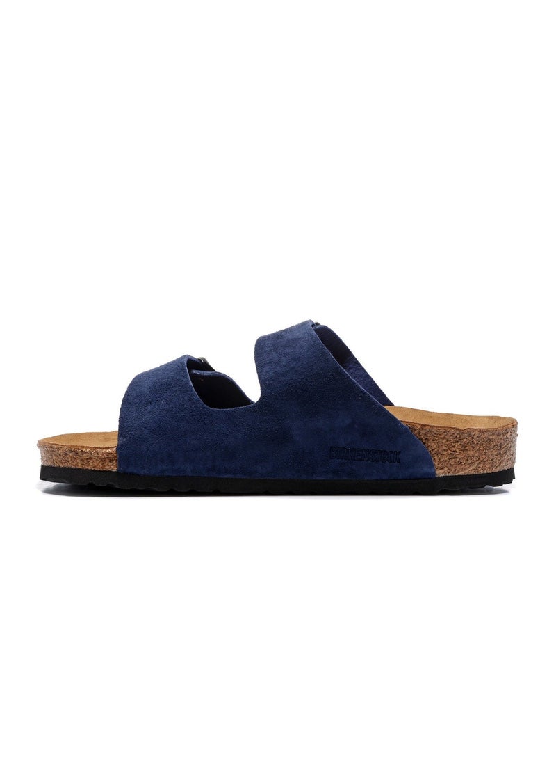 BIRKENSTOCK Mayari Birko-Flor Strappy Sandals - Silver - Image 1