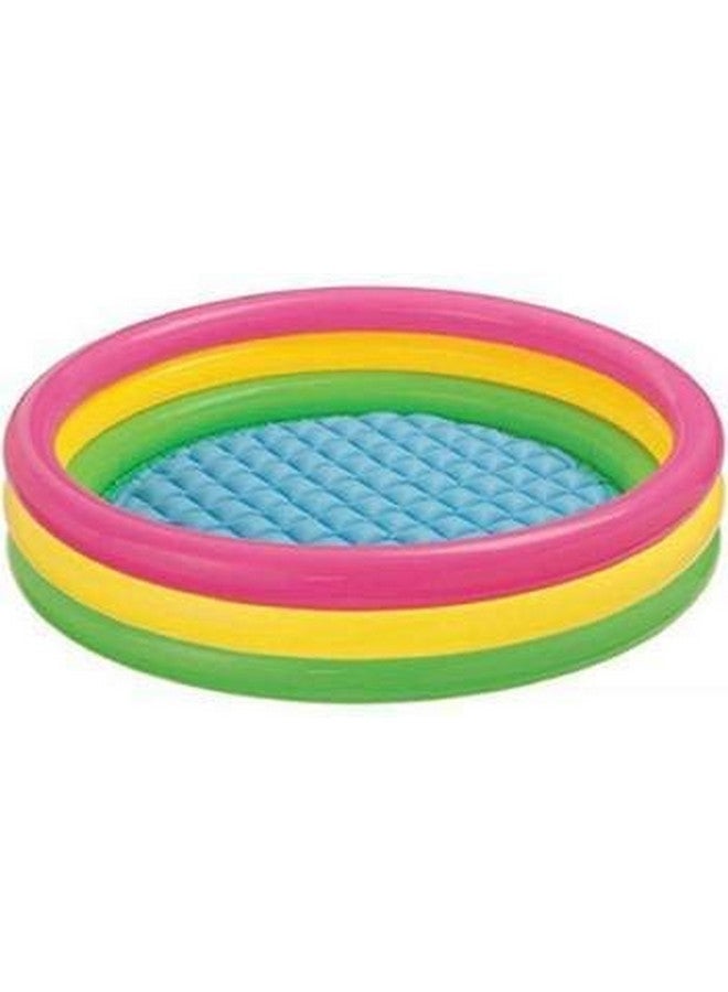 Generic 2 Ft Baby Bath Tub Kids Swimming Pool Best Gift for New Born Baby (Multi Color)... - Image 1