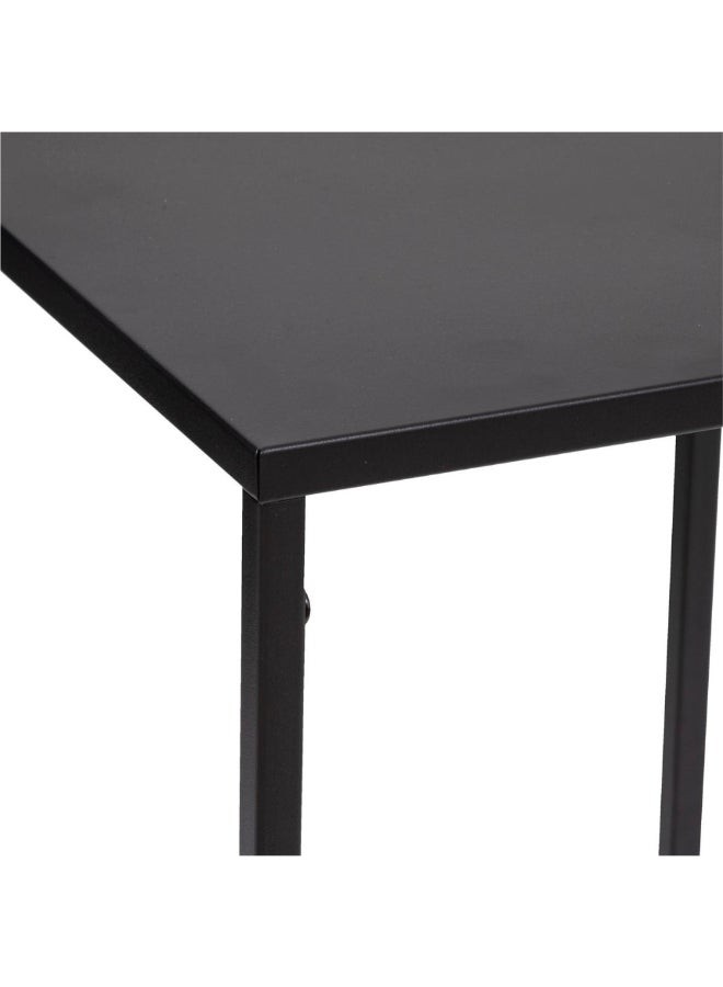 atmosphera 2-Piece Gota Contemporary Design Nesting Coffee Table Set Black 74 x 34 x 34 cm 185058 - Image 4