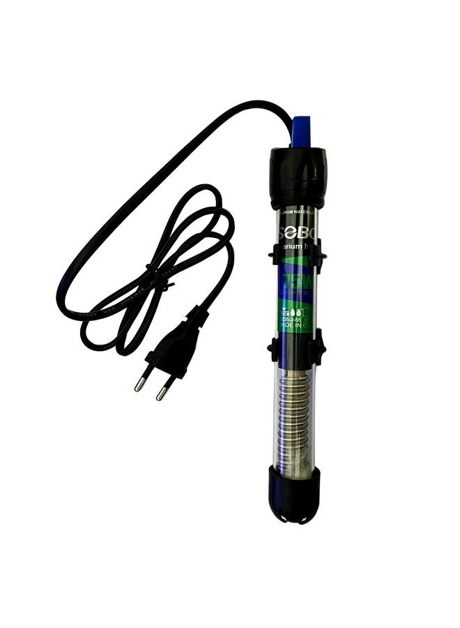 JAINSONS PET PRODUCTS سخان حوض السمك الزجاجي سوبو من جينسونز للمنتجات الحيوانية سخان حوض السمك قابل للغمر بالكامل / درجة حرارة قابلة للتعديل (20°-32°C) سخان حوض السمك 75 واط - Image 4