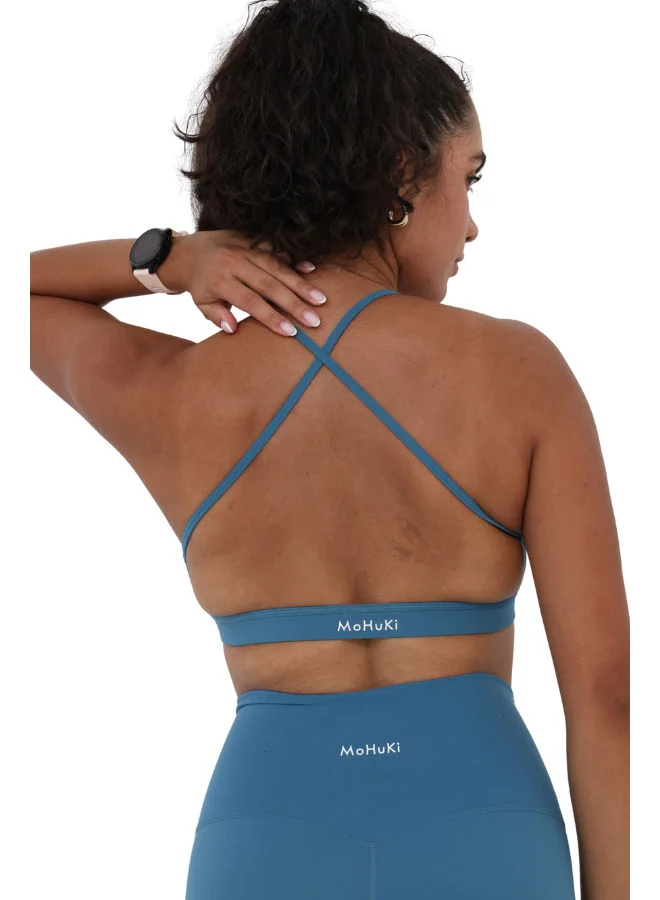 موهوكي موهوكي حمالة صدر رياضية Olivia Backless Bra - أزرق