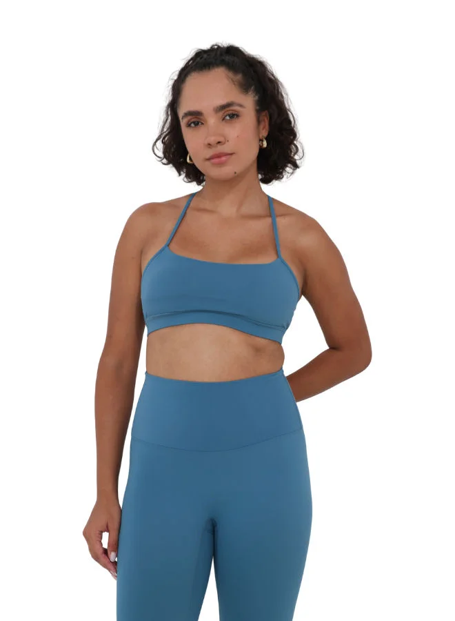 موهوكي موهوكي حمالة صدر رياضية Olivia Backless Bra - أزرق