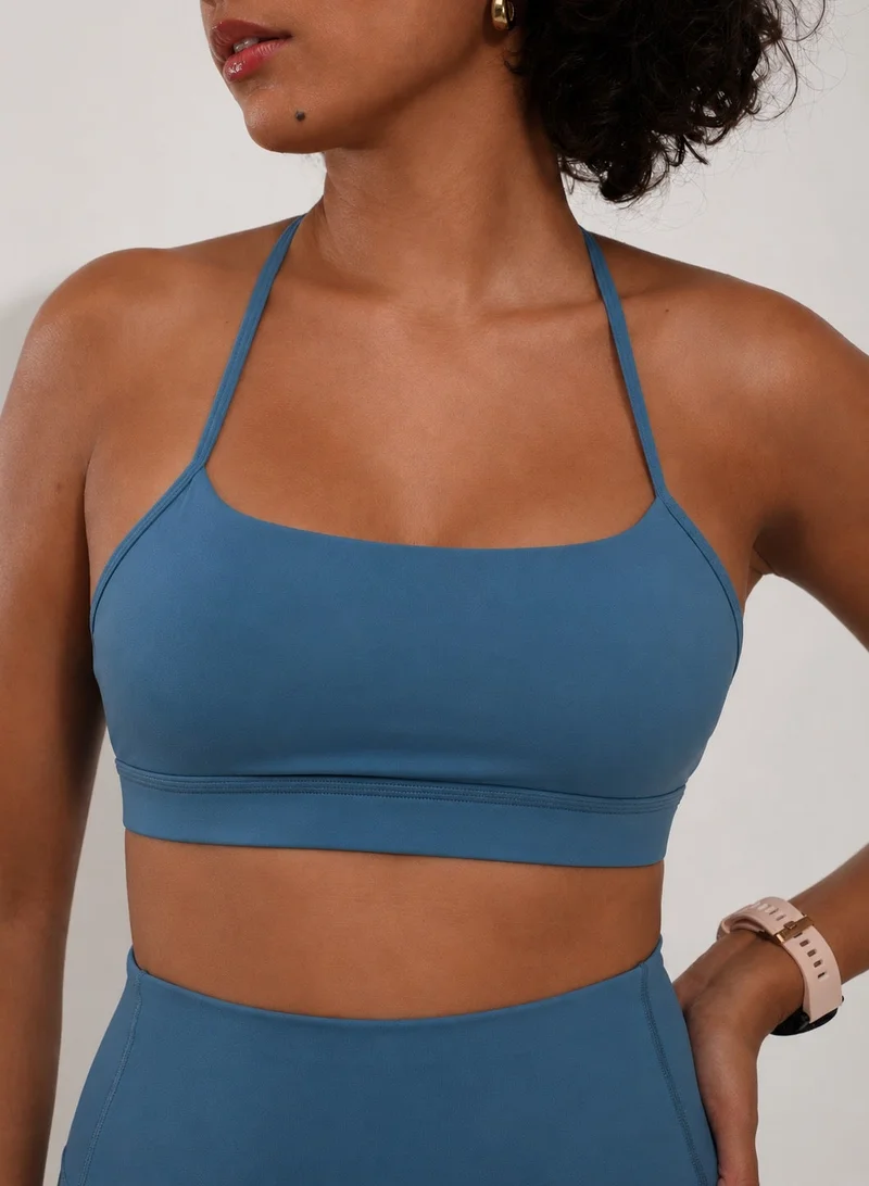 Mohuki Blue Olivia Backless Bra for Women | Best Price UAE