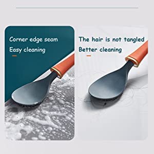 Proxin Toilet Brush Cleaning Brush and Holder Set Creative Duck Holderfor Bathroom Storage and Organization Toilet Brush Cleaning Brush and Holder Set Multi Colour - Image 4