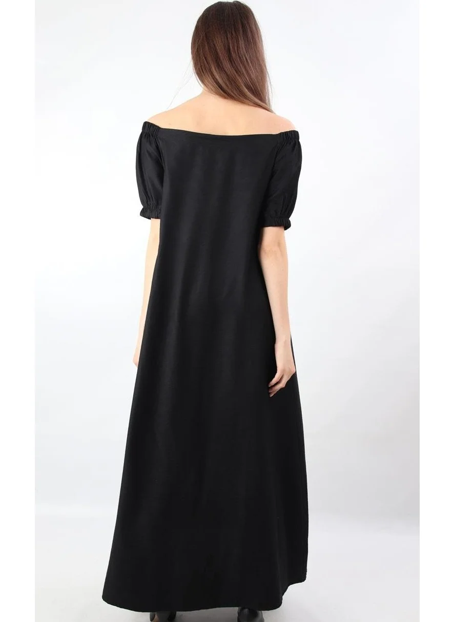Alexander Gardi Maxi Dress, Black (B20-139301)