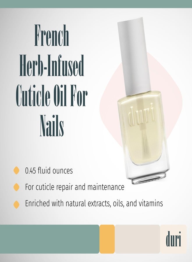 duri French Herbs Nail Cuticle Oil - 0.5 fl. oz. - Image 2