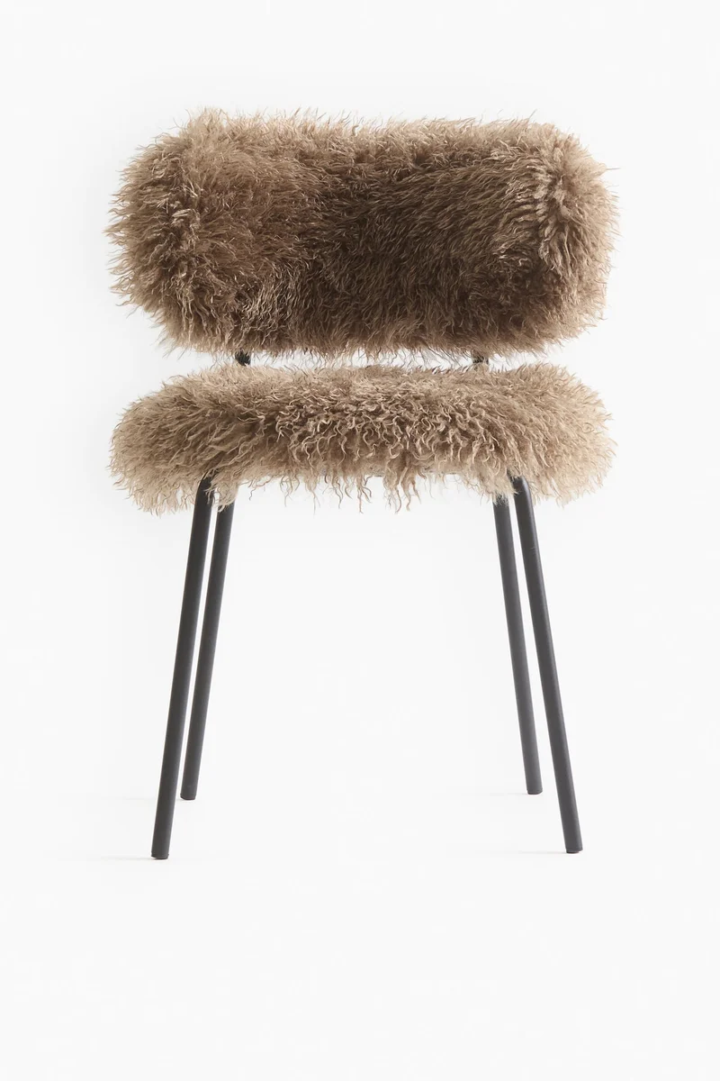H&M Fluffy dining chair