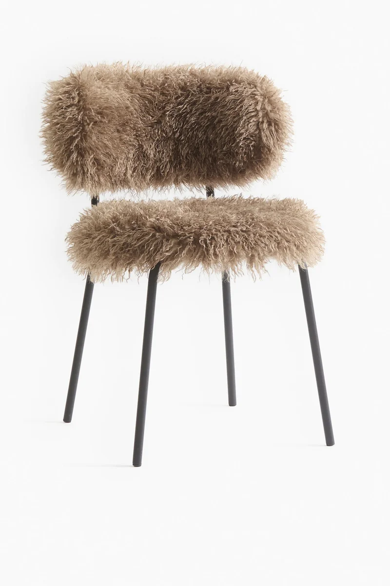 H&M Fluffy dining chair
