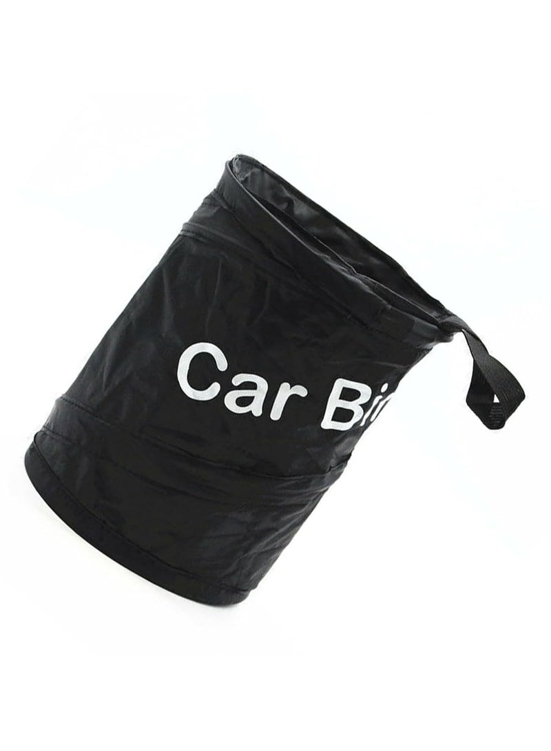 Wastebasket Trash Can Litter Container Car Auto Garbage Bin/Bag Waste Bins Household Cleaning Tools Accessories - Image 1