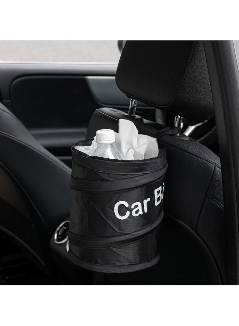 Wastebasket Trash Can Litter Container Car Auto Garbage Bin/Bag Waste Bins Household Cleaning Tools Accessories - Image 5