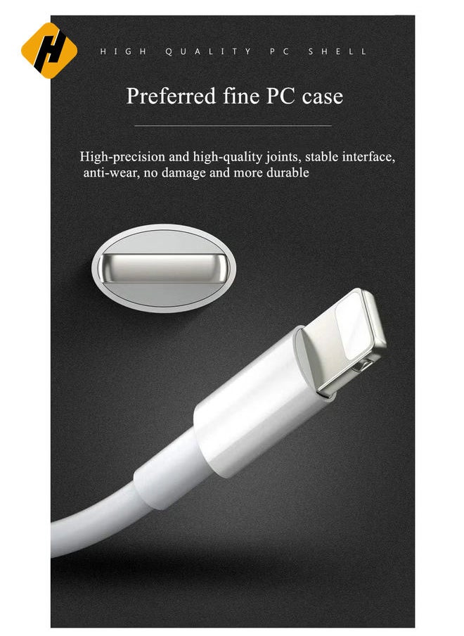HuHa - Charger Lightning to USB Cable Compatible iPhone 11 Pro/11/XS MAX/XR/8/7/6s/6/plus,iPad Pro/Air/Mini,iPod Touch - Image 1
