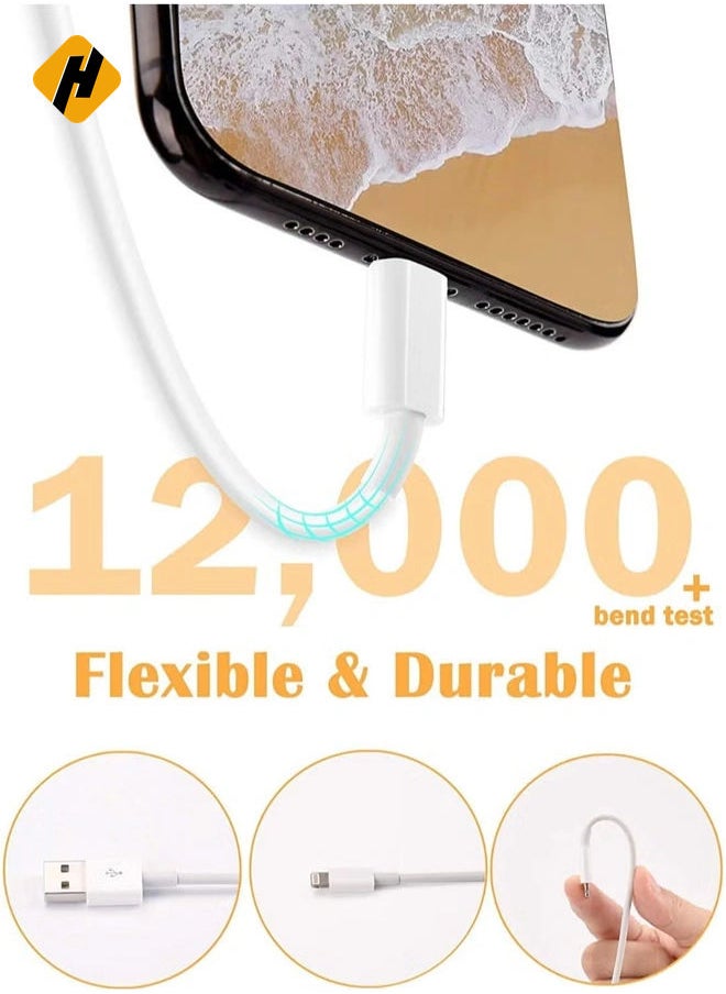 HuHa - Charger Lightning to USB Cable Compatible iPhone 11 Pro/11/XS MAX/XR/8/7/6s/6/plus,iPad Pro/Air/Mini,iPod Touch - Image 1