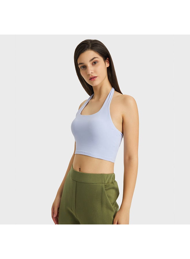 New Hot Girl Halter Neck Sports Vest Women's Tube Top Fitness Beautiful Back Underwear Yoga Top Summer Dt146 - Image 2