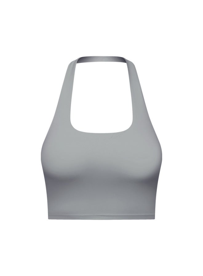 New Hot Girl Halter Neck Sports Vest Women's Tube Top Fitness Beautiful Back Underwear Yoga Top Summer Dt146 - Image 1
