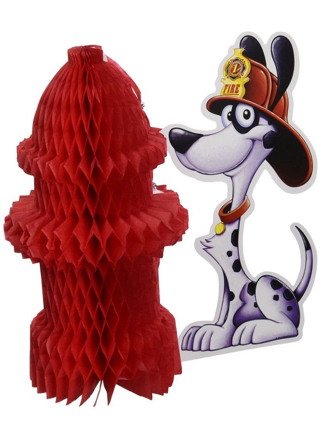 Beistle Fire Hydrant Centerpiece Party Accessory (1 Count) (1/Pkg) - Image 2
