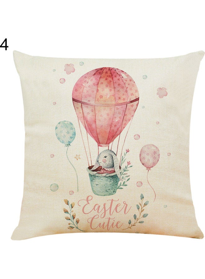 نيبمينينت غطاء وسادة ديكور بطبعة أبيض