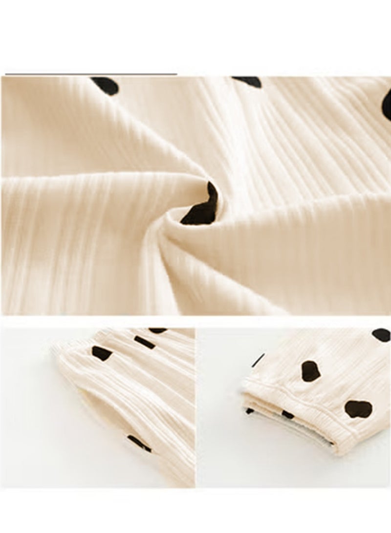 Women's pajama set, cotton long sleeve two-piece casual pajamas - Image 3