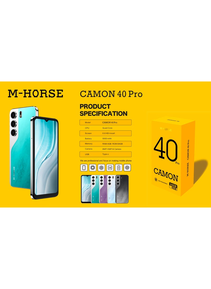 M-HORSE CAMON 40 PRO (4GB RAM+64GB) 6.6-inch - Image 3