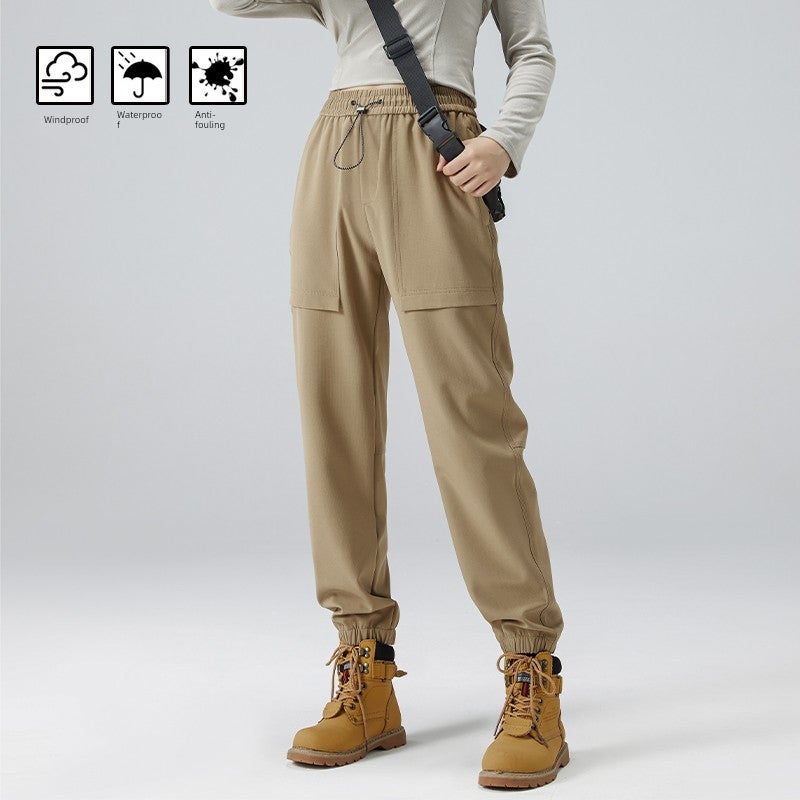WASSUP outdoor assault pants women's spring and autumn winter sports casual pants mountaineering pants men's waterproof hiking work pants - Image 2