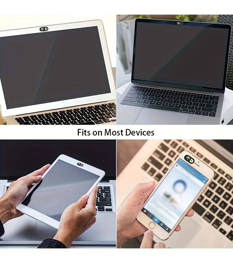 Ultra Thin Webcam Cover Slider Privacy Camera Shutter 3pcs For Phone Computer - Image 5