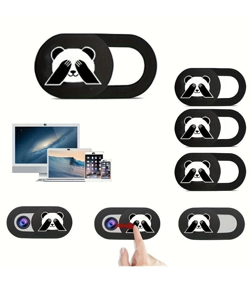 Ultra Thin Webcam Cover Slider Privacy Camera Shutter 3pcs For Phone Computer - Image 1