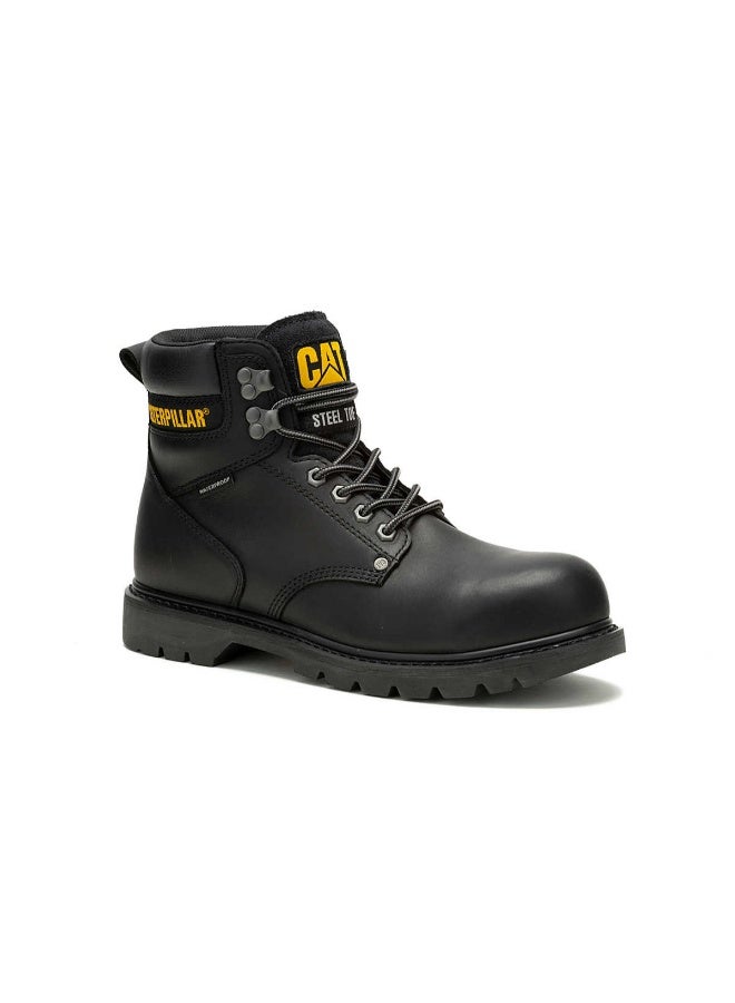 CATERPILLAR 020-1425 Caterpillar Mens Casual Boots Second Shift Wp St 91658 Black - Image 2