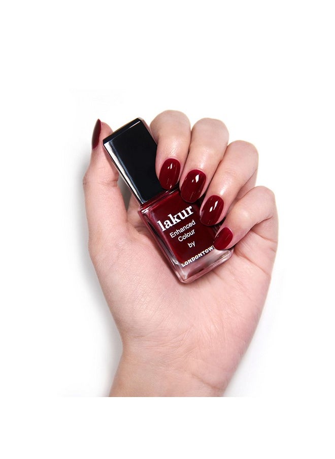 Lakur Nail Polish Lady Luck Dark Red - pzsku/ZF84829ADC454CD9E3F6CZ/45/_/1719251241/043cd89f-9751-4422-b0d9-e03bee0d2b7a